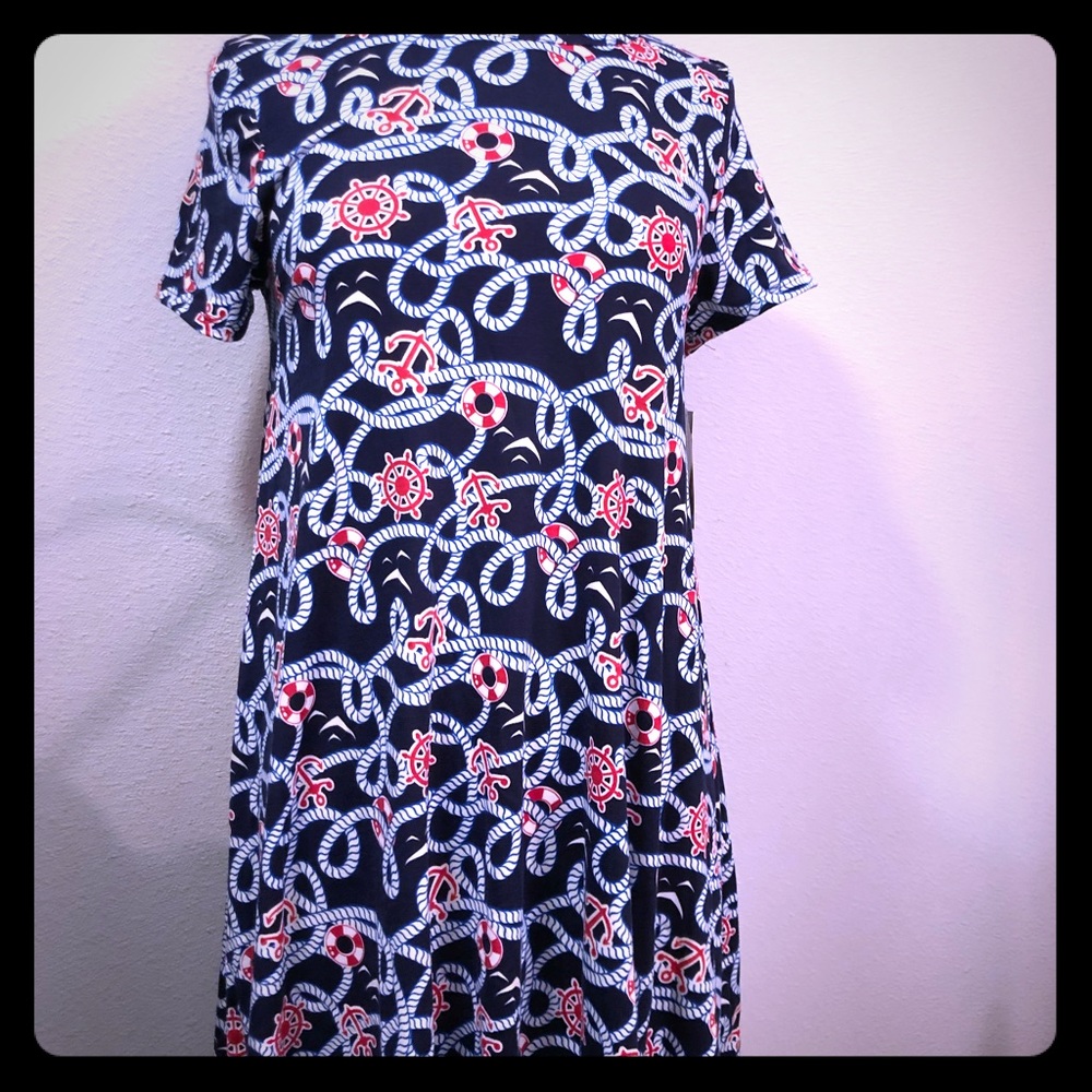 Lularoe Nautical Carly NWT